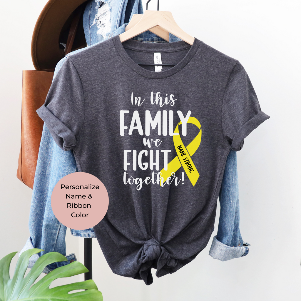 Childhood Cancer Personalized- In This Family We Fight Together