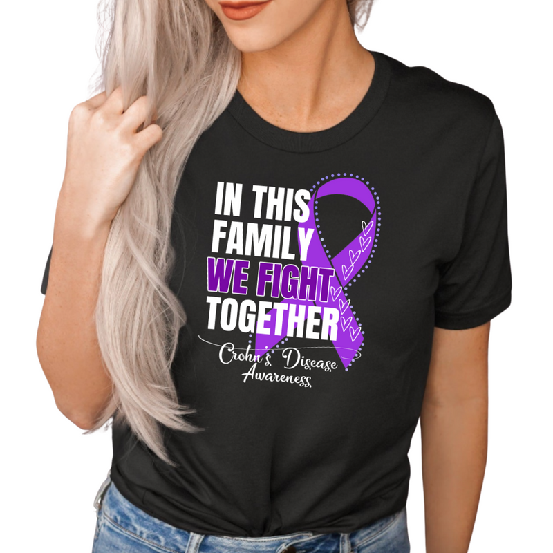 Crohn's Disease Awareness- In This Family We Fight Together