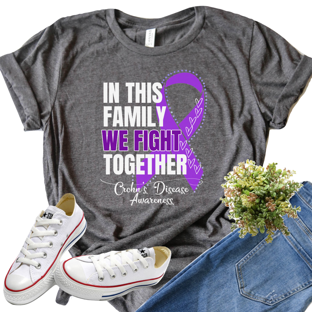 Crohn's Disease Awareness- In This Family We Fight Together