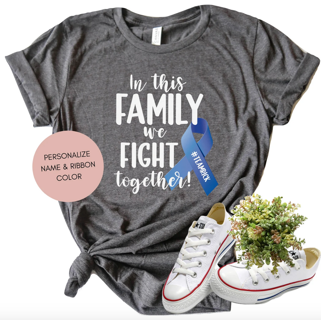 Colon Cancer Personalized- In This Family We Fight Together