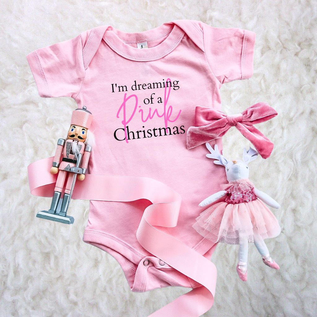 I'm Dreaming of a Pink Christmas-Infant