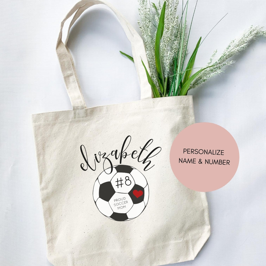 Personalized Soccer Mom Tote-tote-Simply September