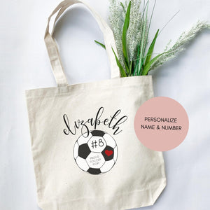Personalized Soccer Mom Tote-tote-Simply September