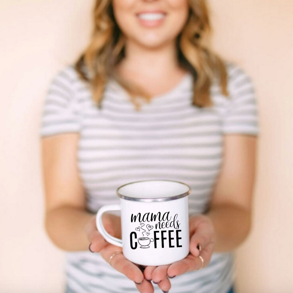 Mama Needs Coffee Mug-mug-Simply September