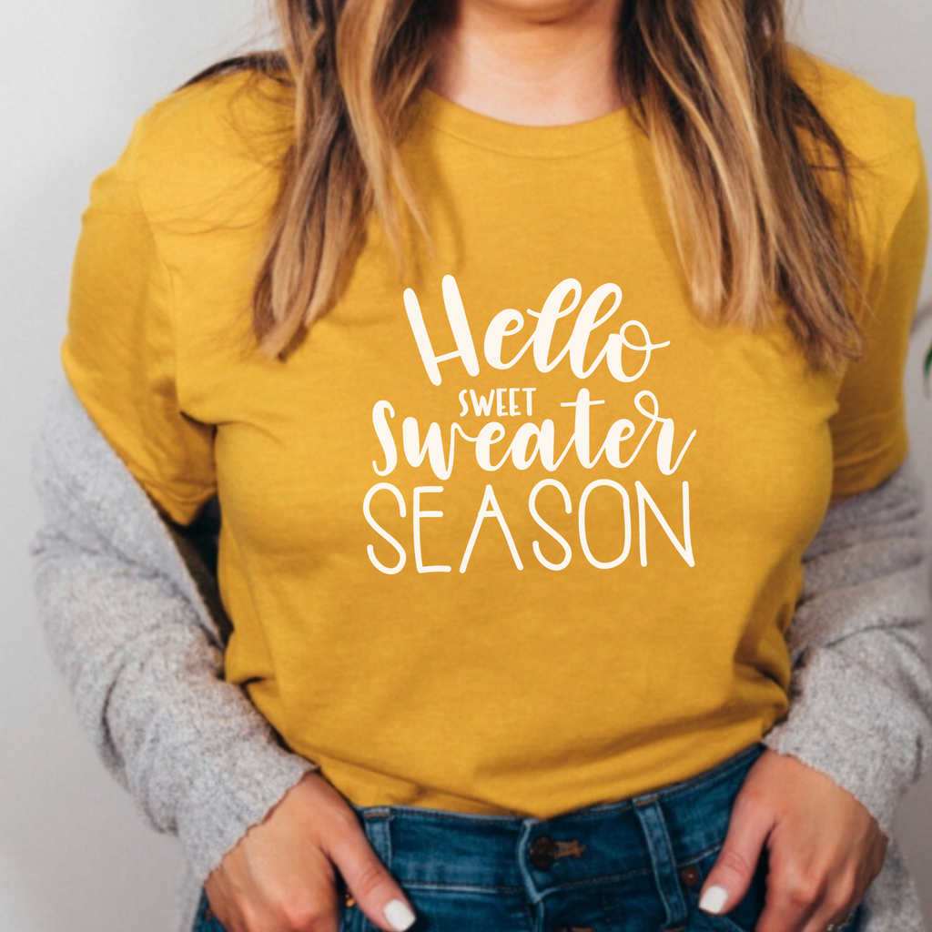 Hello Sweet Sweater Season