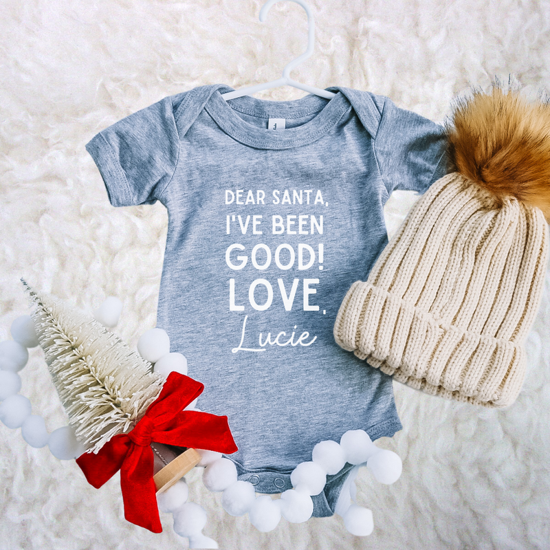 Dear Santa (personalized) Infant