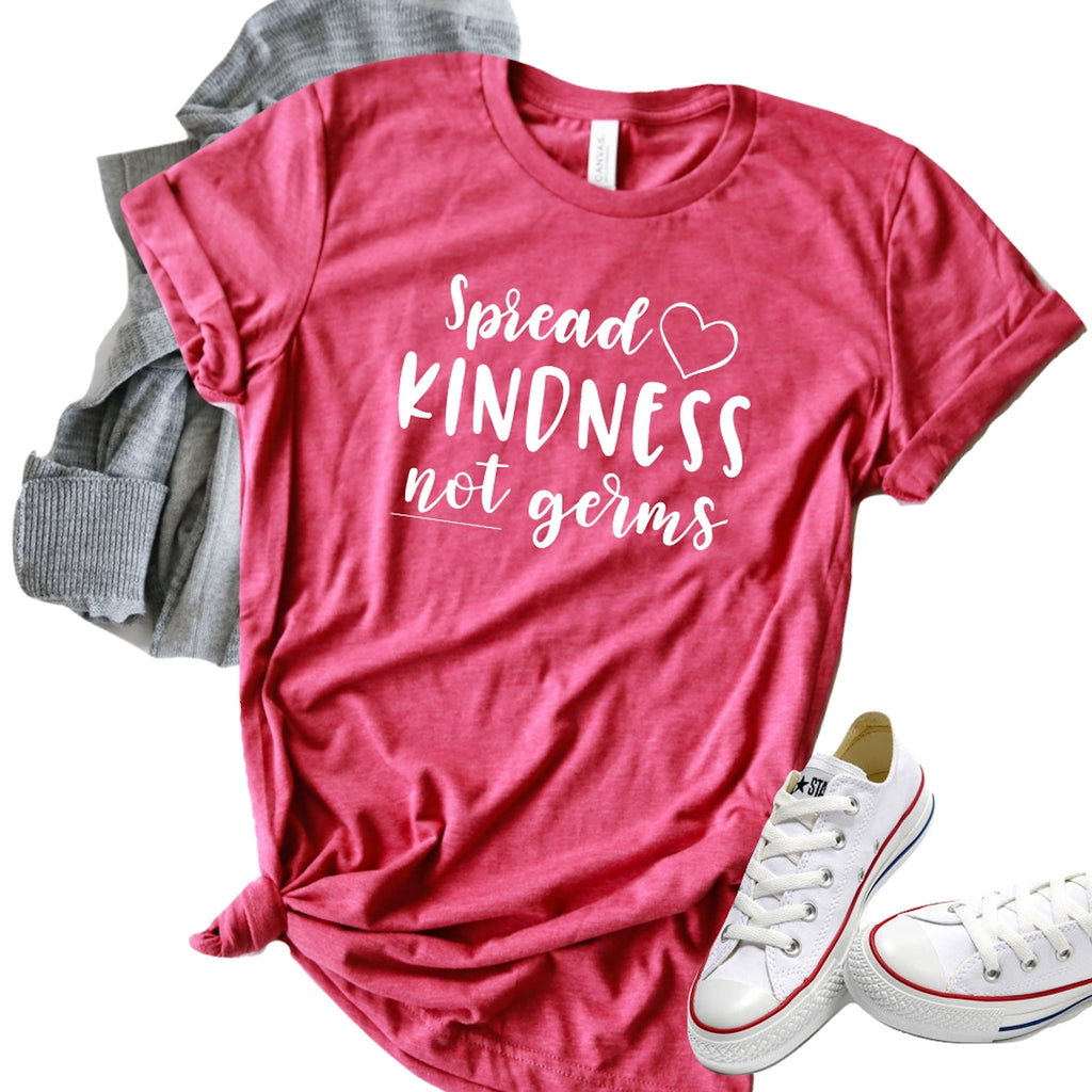 Spread Kindness Not Germs-shirt-Simply September