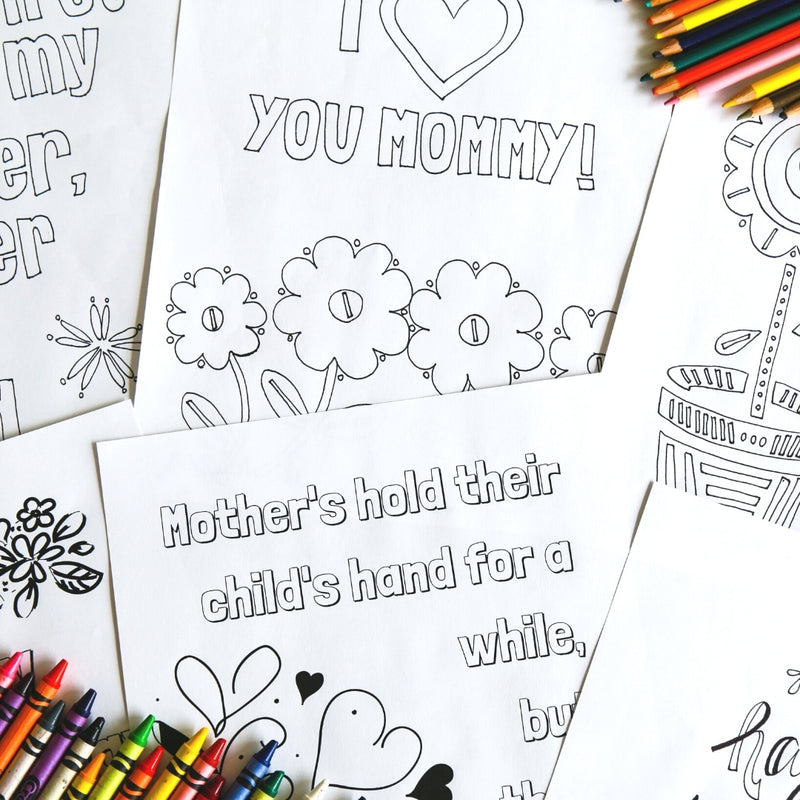 Mother's Day Coloring Pages-printable-Simply September