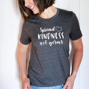 Spread Kindness Not Germs-shirt-Simply September