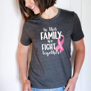 In This Family We Fight Together Shirt/ Family Cancer Support-shirt-Simply September