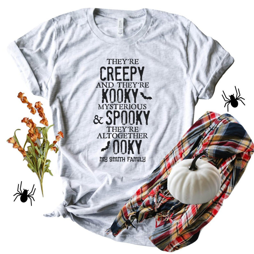 They're Creepy and They're Kooky Personalized-Simply September