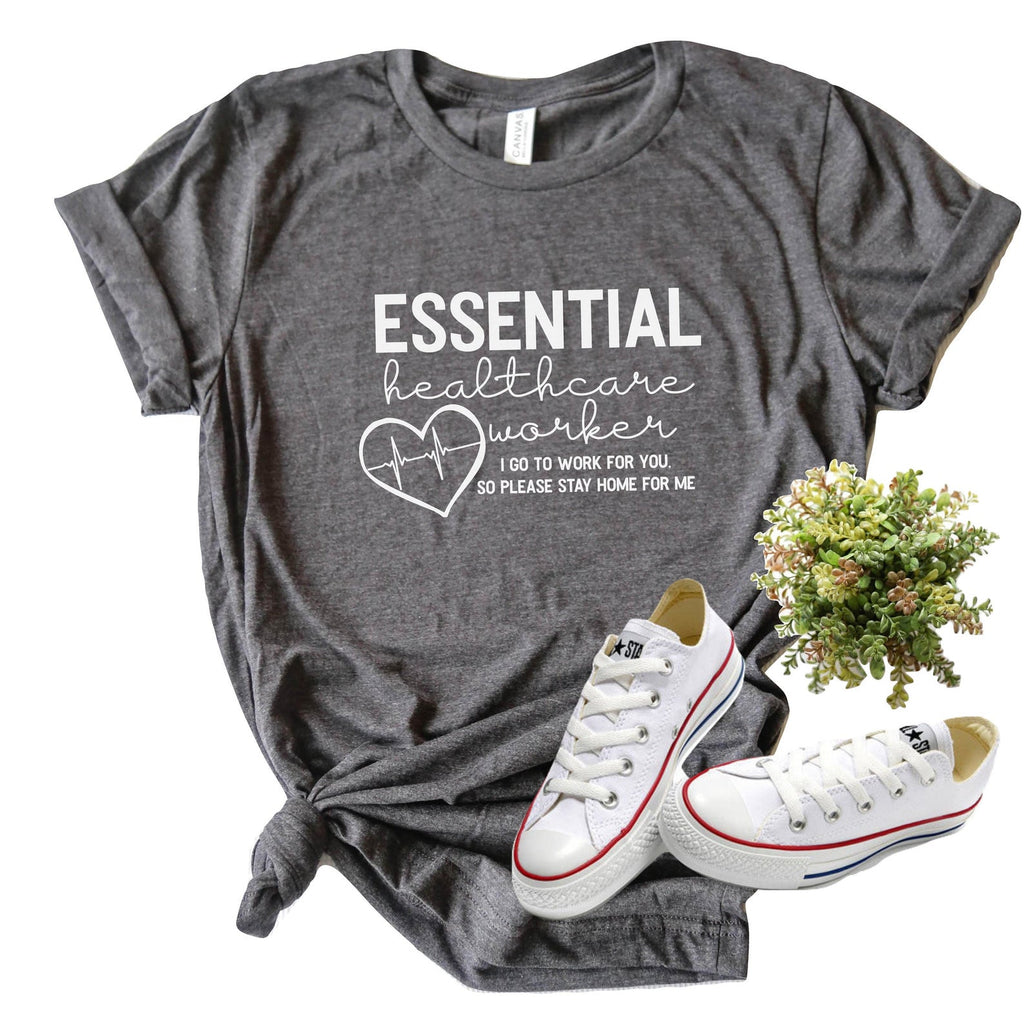 Essential Healthcare Worker/ Quarantine-shirt-Simply September