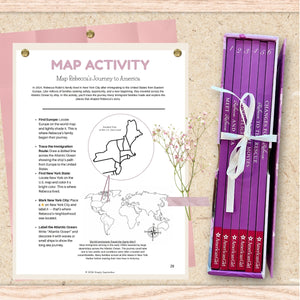 Rebecca 1914 Literature & History Unit Study | American Girl Inspired Curriculum | Printable Homeschool PDF | Immigration & Early 20th Century America