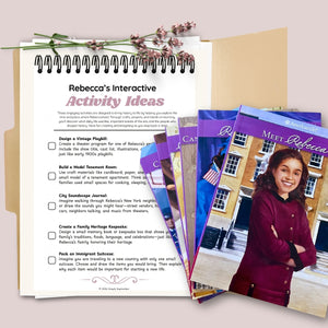 Rebecca 1914 Literature & History Unit Study | American Girl Inspired Curriculum | Printable Homeschool PDF | Immigration & Early 20th Century America