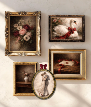 A Vintage Valentine — Romantic Wall Art Bundle