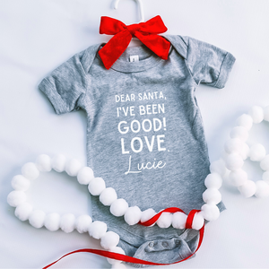 Dear Santa (personalized) Infant