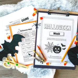 Halloween Week Theme-printable-Simply September