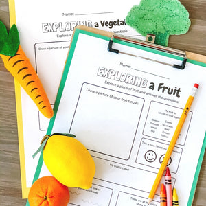 Fruits & Vegetables Week Theme-printable-Simply September