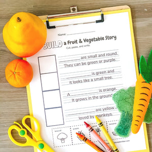 Fruits & Vegetables Week Theme-printable-Simply September