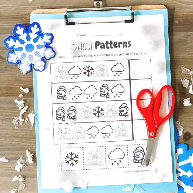 Snow Week Theme-printable-Simply September