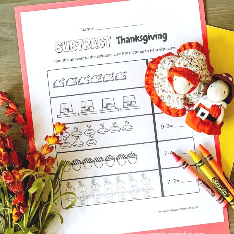 Thanksgiving Week Theme-printable-Simply September