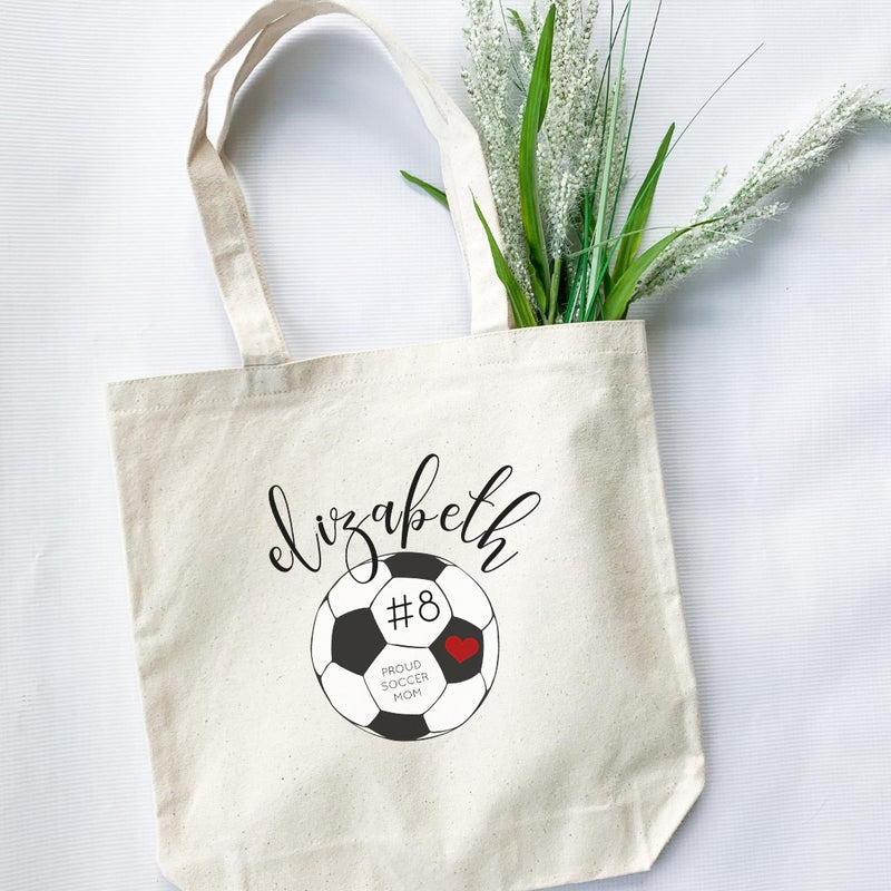 Personalized Soccer Mom Tote-tote-Simply September