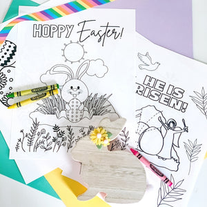 Easter Coloring Sheets (4)-printable-Simply September