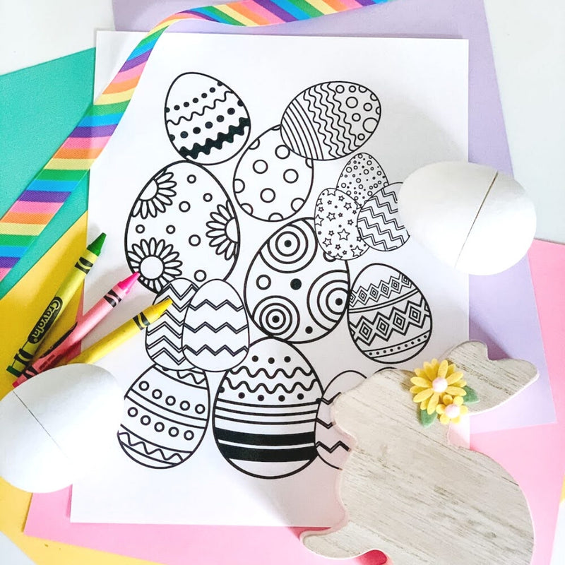 Easter Coloring Sheets (4)-printable-Simply September