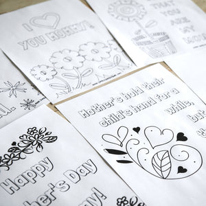 Mother's Day Coloring Pages-printable-Simply September
