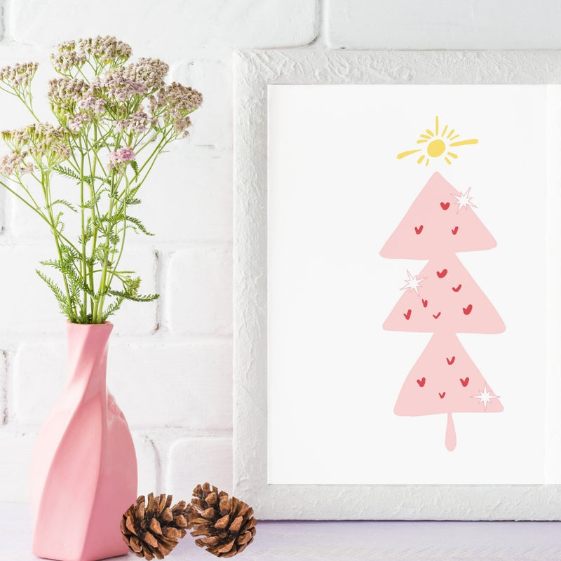 Girls Christmas Decor Bundle-printable-Simply September