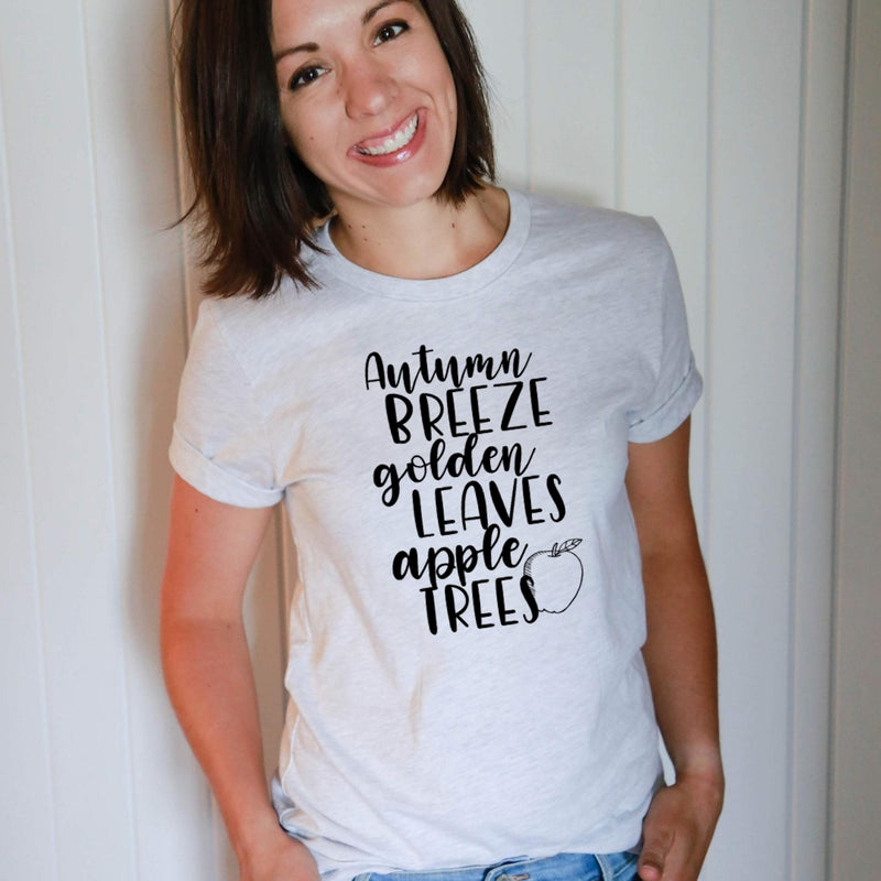 Simply September Autumn Breeze Apple Trees Shirt Fall Shirt product_description .