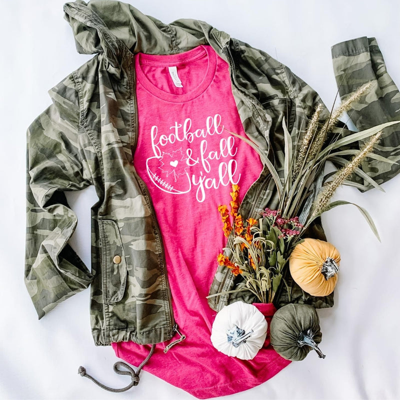 Football & Fall Y'all Shirt-shirt-Simply September