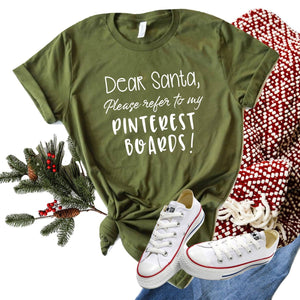 Dear Santa Please Refer to My Pinterest Boards-Simply September